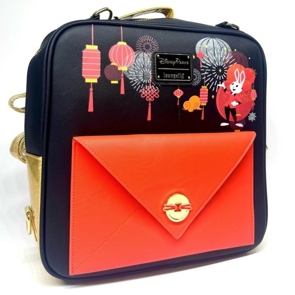 Disney Year of the Rabbit Lunar New Year 2023 Loungefly Mini Backpack - Picture 3 of 9